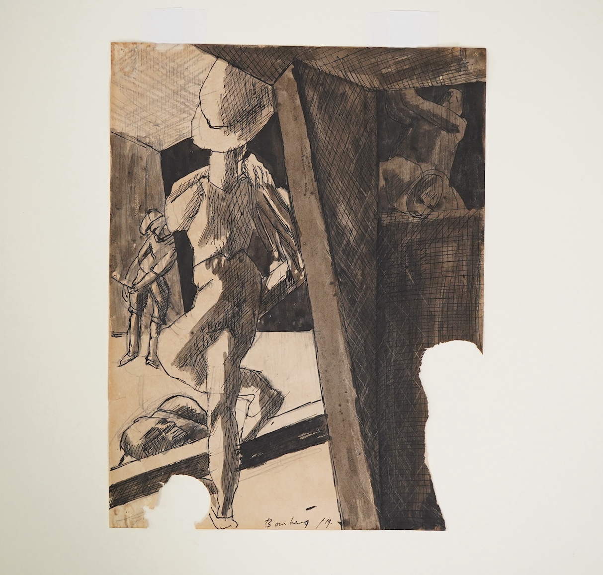 David Bomberg, 1890-1957, 'Sappers'